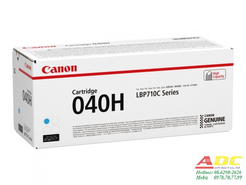 Mực in Canon 040H Cyan High Yield Cyan Toner Cartridge